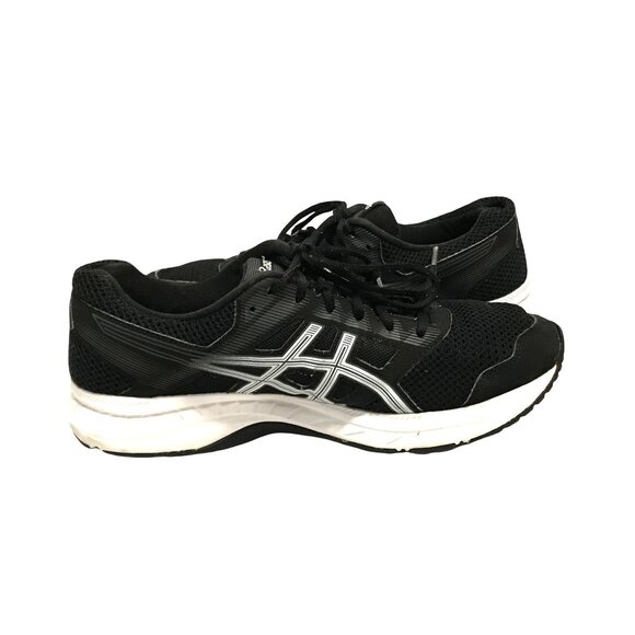 ASICS Black Gel-Contend 5 Mens Running Sneakers Size 9.5/43.5  1011A256 - Picture 8 of 11
